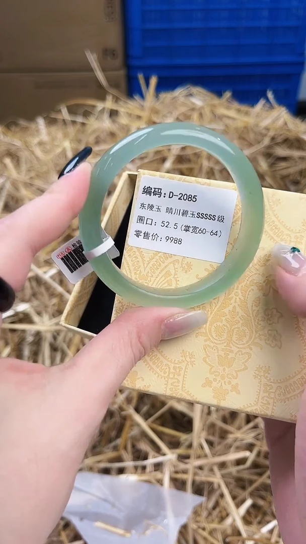 未镶嵌手镯石英质玉D-2085