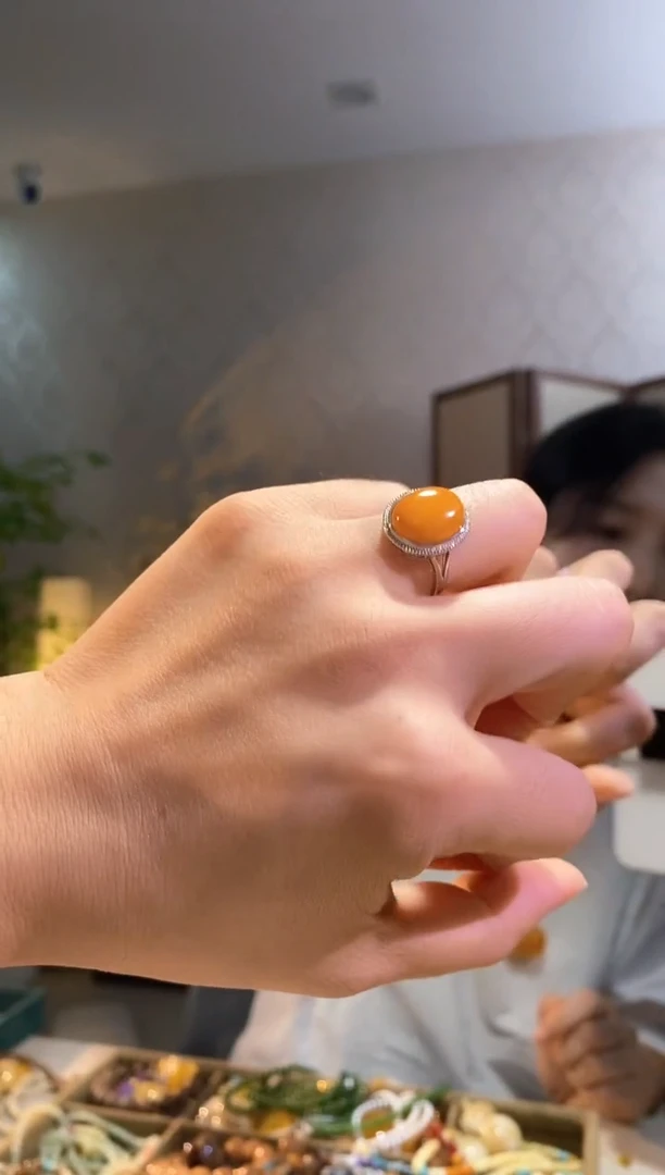 裸石琥珀未镶嵌天然琥珀蜜蜡首饰