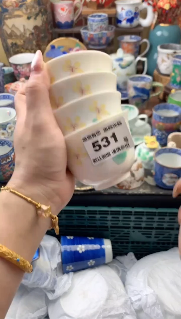 瓷片❤****️531号九姑娘工艺品瓷器