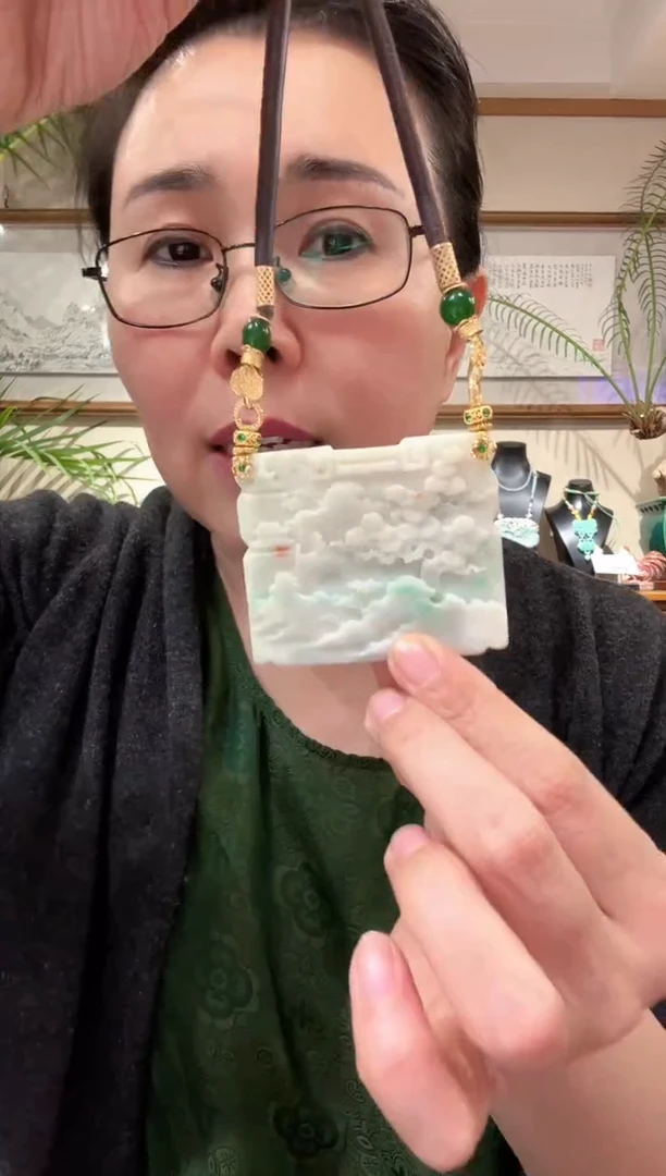 【闪购商品】翡翠颈饰未镶嵌国风