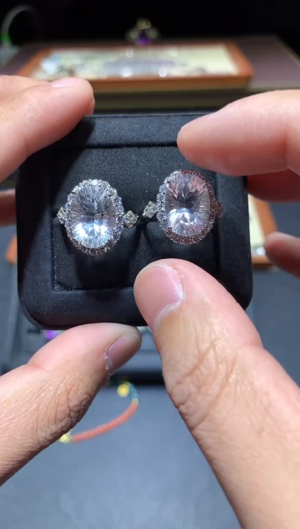 【闪购商品】水晶戒指未镶嵌H50【多样性发其一】