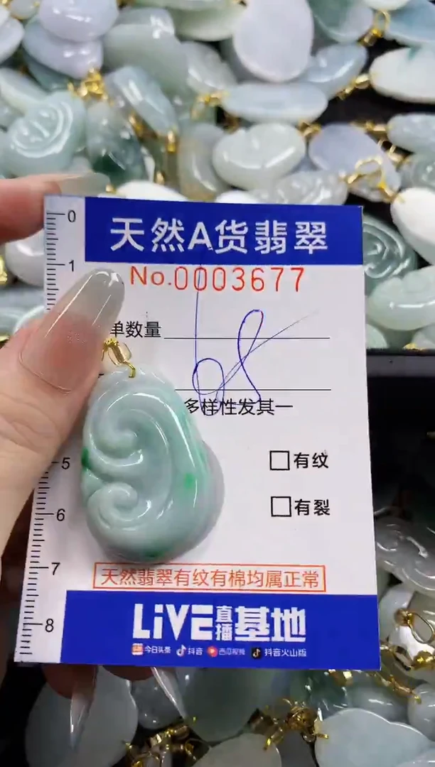 颈饰未镶嵌翡翠肉****多天然A货翡翠