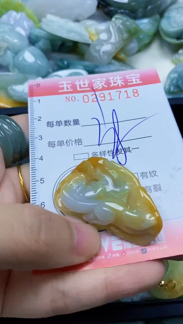 翡翠未镶嵌颈饰闪购0291718