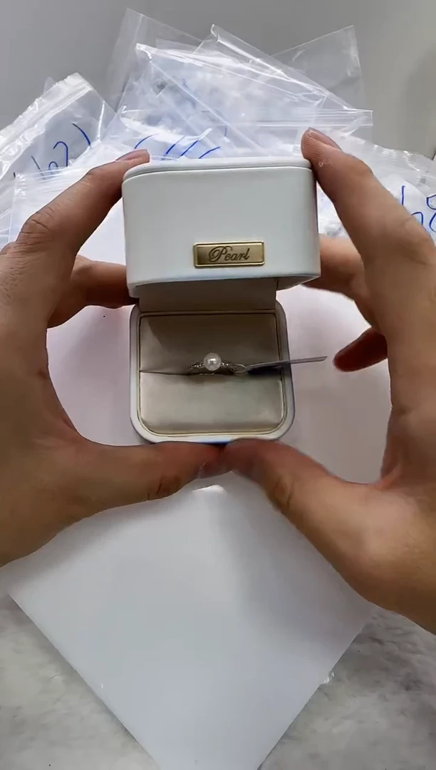 【闪购商品】海水珍珠DA银S925镶嵌c998 戒指7