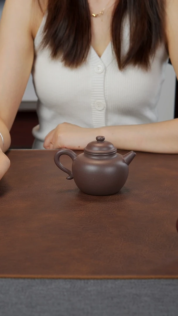 茶壶紫砂大彬圈钮  全手工  230CC