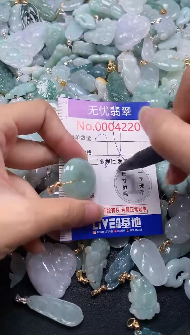 颈饰未镶嵌翡翠4220