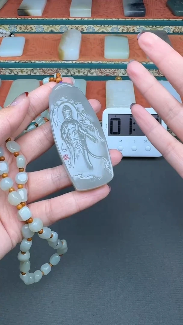 【闪购商品】和田玉颈饰未镶嵌婷婷