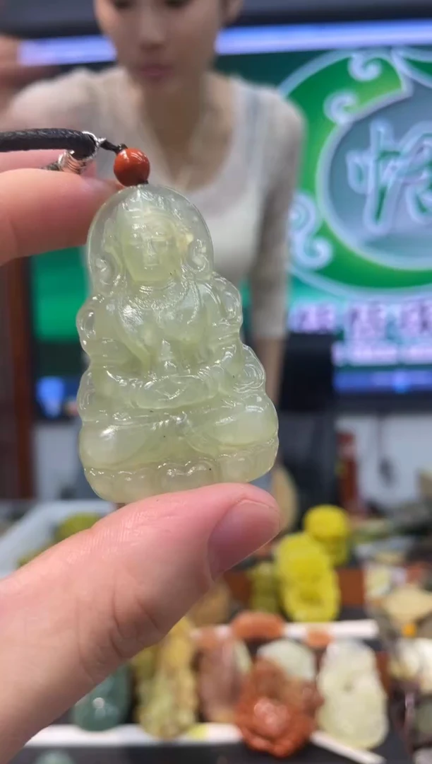 【闪购商品】岫玉吊坠未镶嵌·