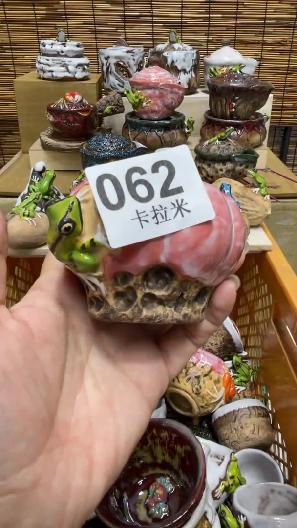 用****9062精美粗陶手工柴烧