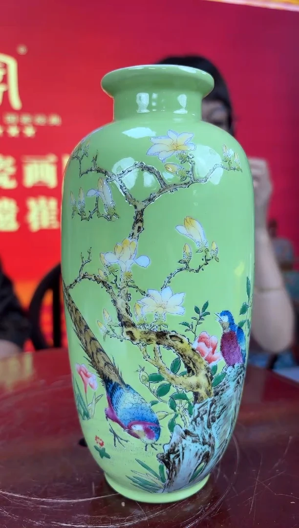 摆件瓷立方-官窑瓷画院5743