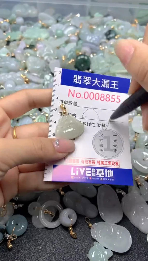 颈饰未镶嵌翡翠8855