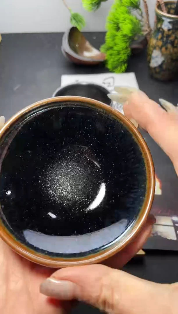 茶盏128叶紫建盏