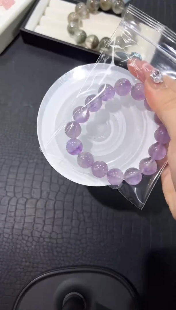 水晶手串未镶嵌2i多样性发其一【1条】默认微瑕