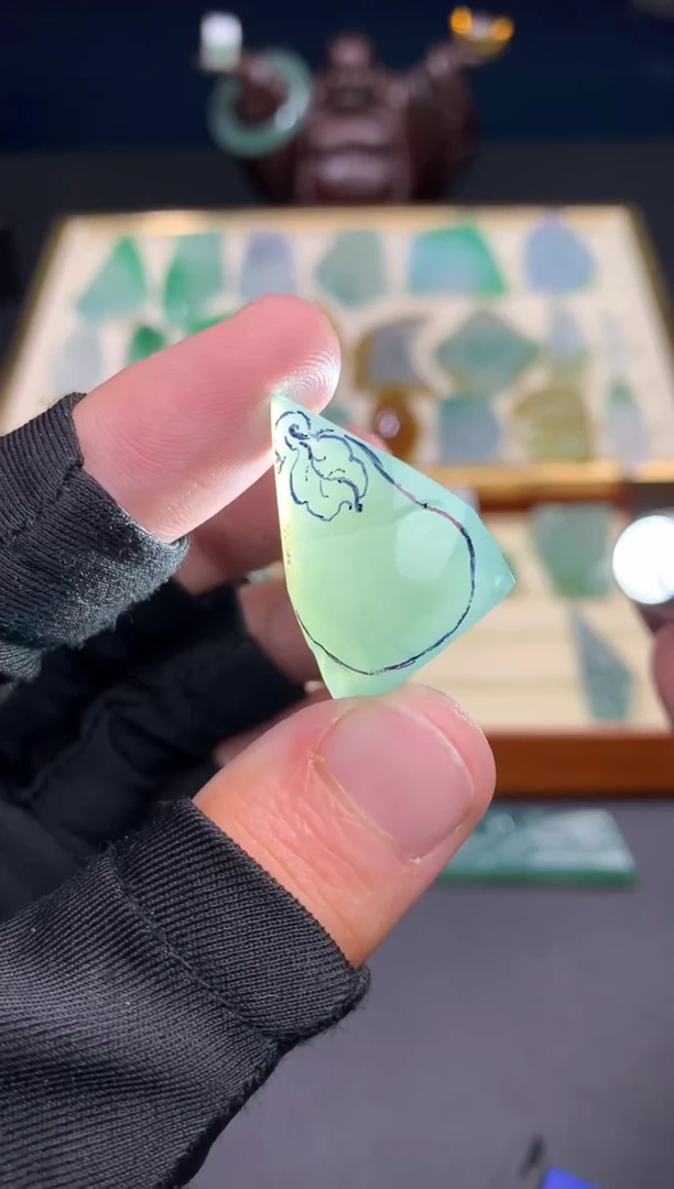 未镶嵌定制翡翠天然翡翠裸石（包工）