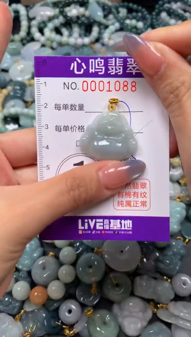 颈饰未镶嵌翡翠闪购001088