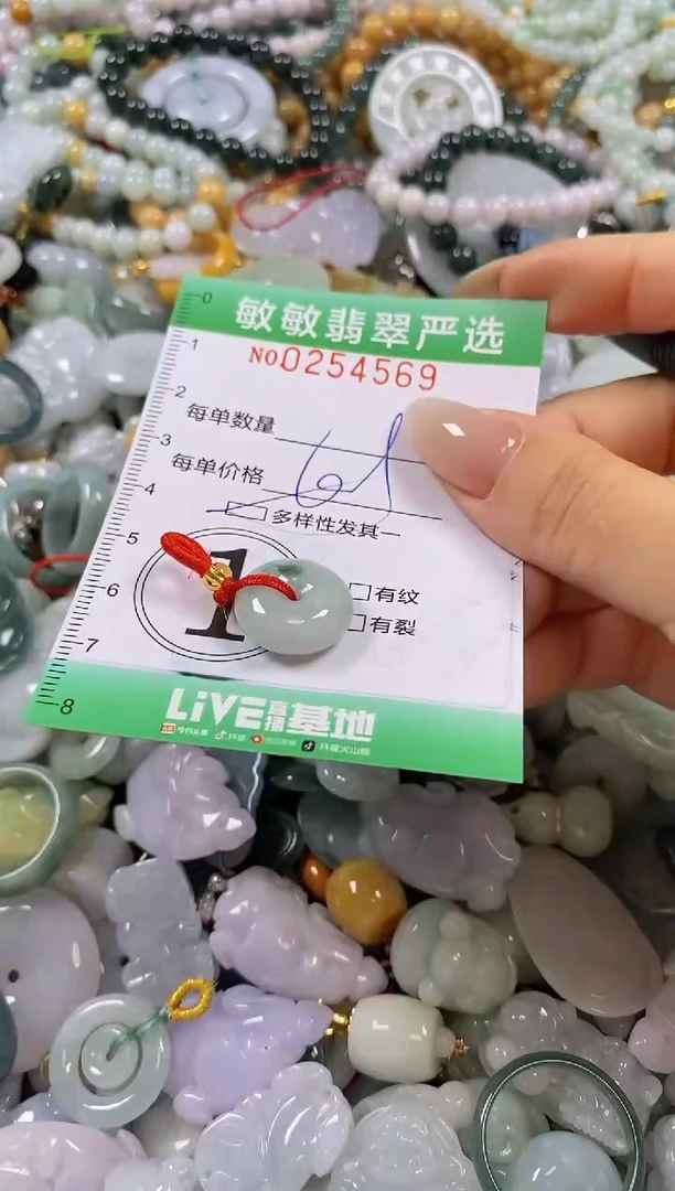 翡翠未镶嵌颈饰闪购0254569多样性发其一