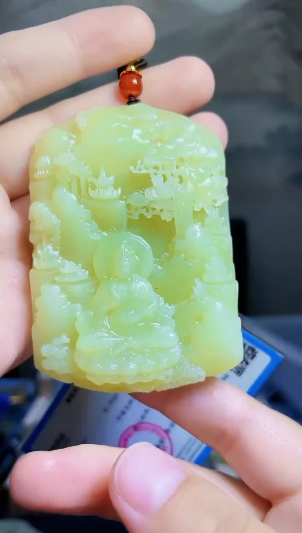 颈饰未镶嵌和田玉1