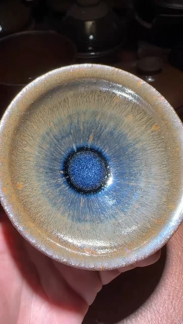 茶盏微瑕通天龙窑柴烧建盏