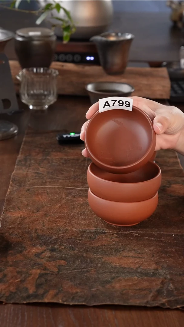 广西钦州坭兴陶纯手工纯电烧线刻杯