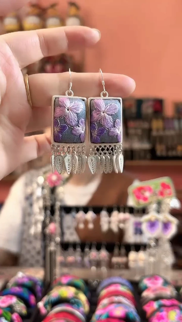 织绣芳艺枝独绣老绣饰品63