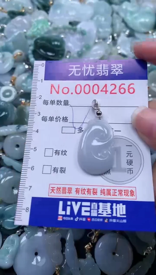 颈饰未镶嵌翡翠4266