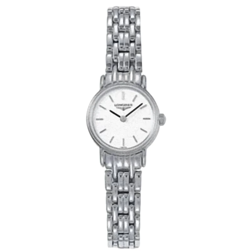 99新 Longines/浪琴 瑰丽219/石英/白盘条丁/表径20mm/女士腕表
