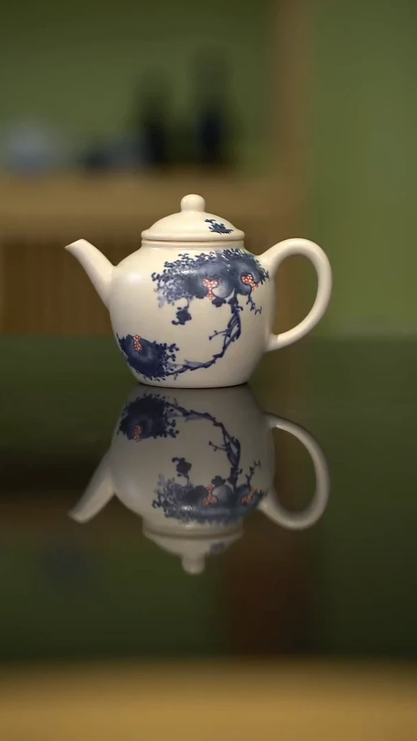 杯陶鸣堂-石榴笑樱壶