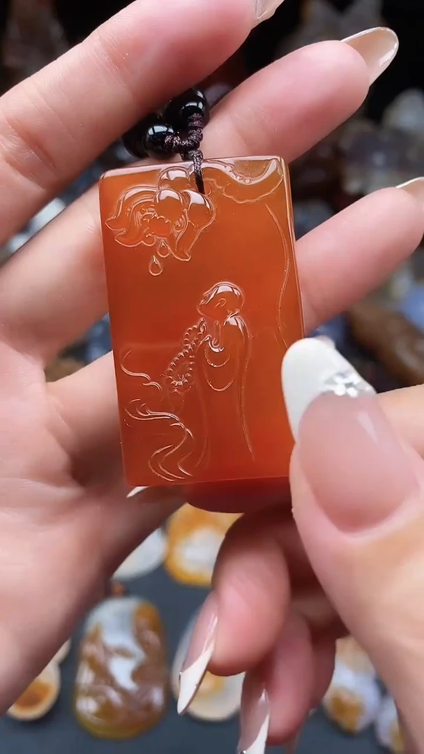 玛瑙/玉髓未镶嵌颈饰dd