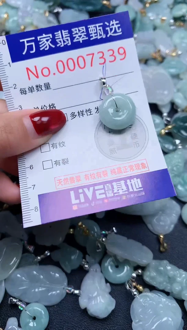 颈饰未镶嵌翡翠7339