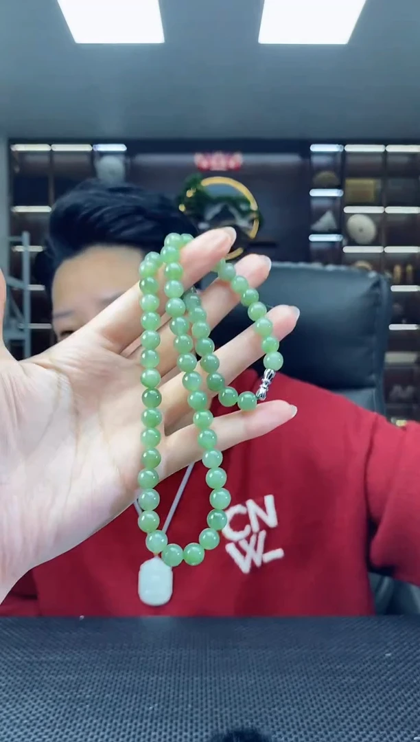 【闪购商品】和田玉颈饰未镶嵌卡8妈妈链