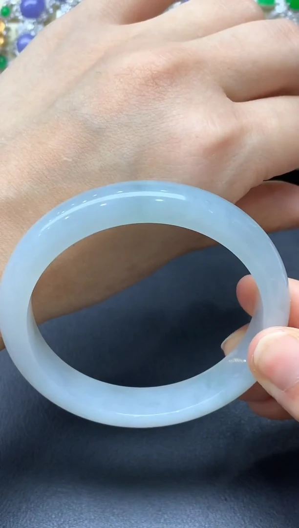 未镶嵌手镯翡翠540-中国好珍宝