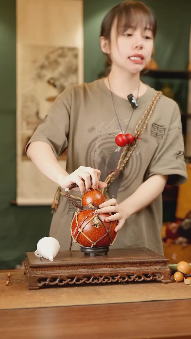 281号精品天然大漆酒葫芦一物一拍~