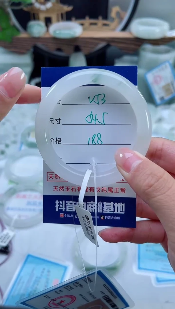 未镶嵌首饰石英质玉（天山翠）53