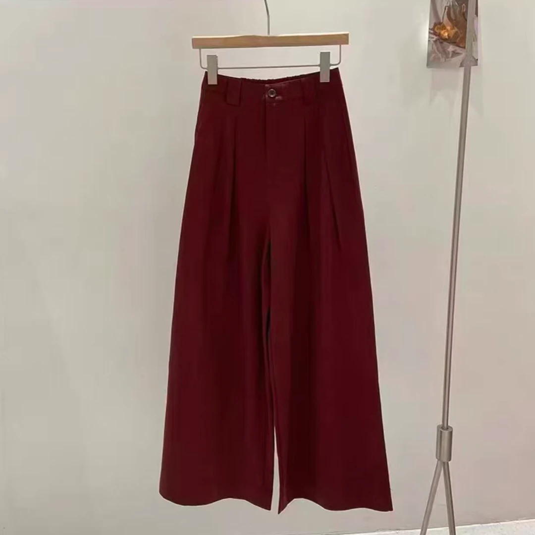 【锦衣服饰】Y 29 韩系显瘦休闲阔腿裤