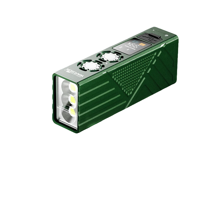 沃尔森 X-809 PRO 跃光宝盒手电筒 智能温控 户外露营爬山探索