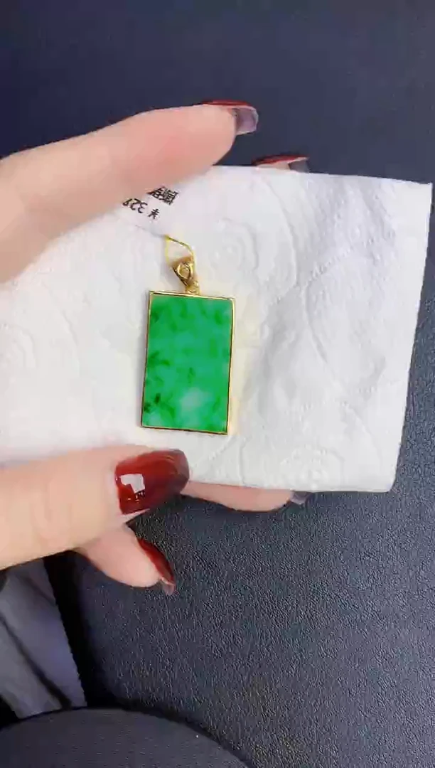 颈饰未镶嵌翡翠缅甸天然翡翠a货