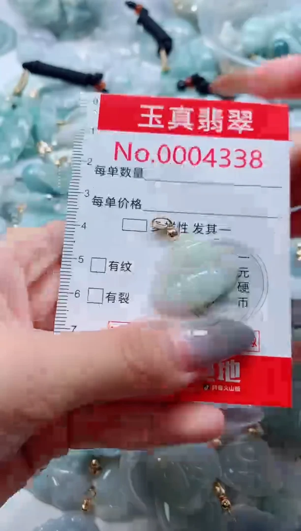 吊坠(不含链)未镶嵌翡翠4338
