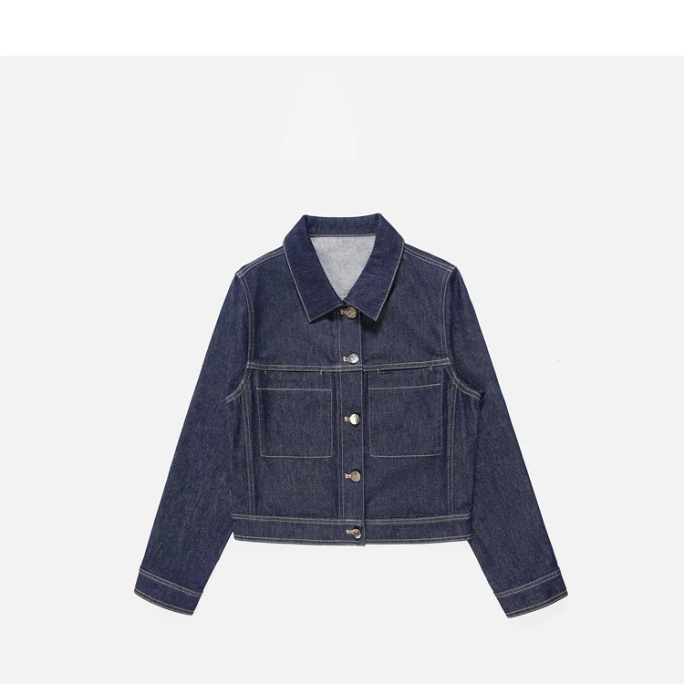 NILICO【丹宁遐想】简约廓形休闲牛仔外套