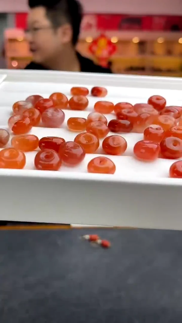 未镶嵌卡13南红平安扣-多样性发一件南红玛瑙一件10