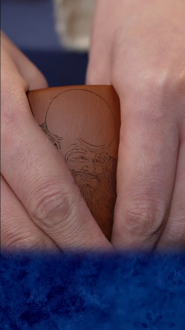 紫砂 宜兴紫砂TZ 岩如寿星