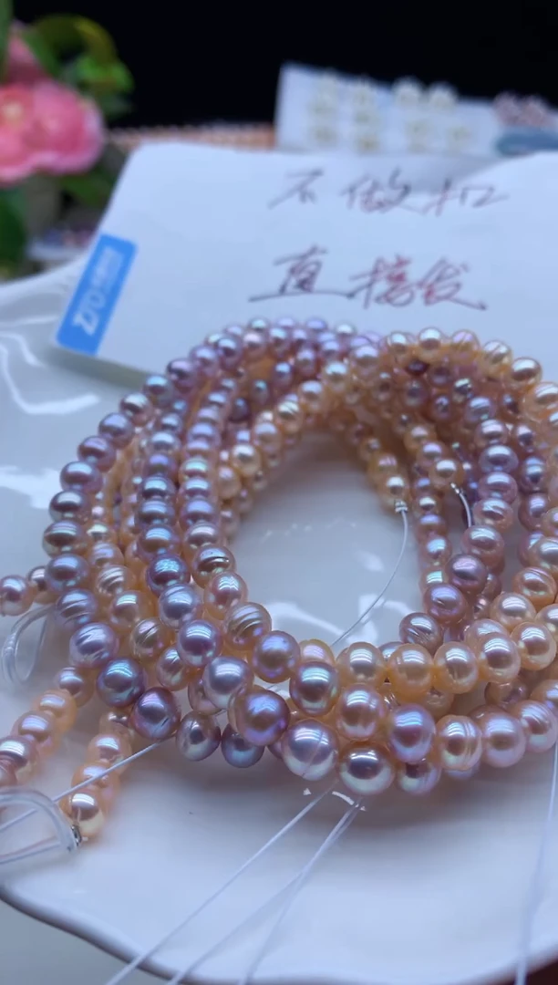 【闪购商品】淡水珍珠颈饰未镶嵌淡水珍珠项链多样性发其一