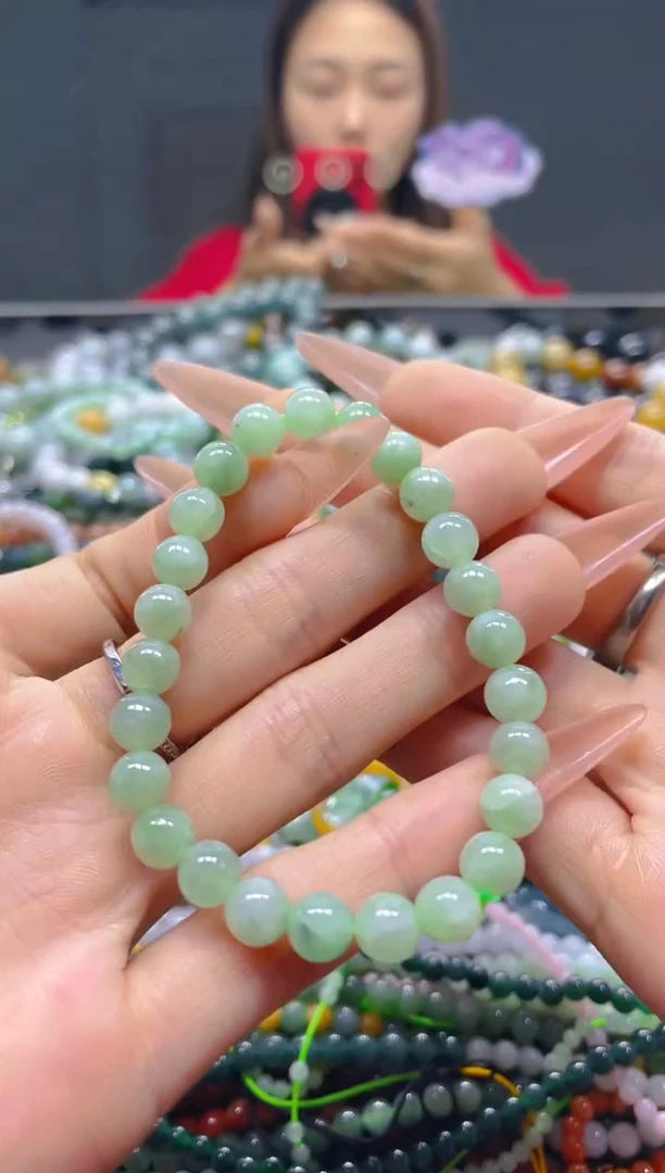 颈饰未镶嵌翡翠7MM