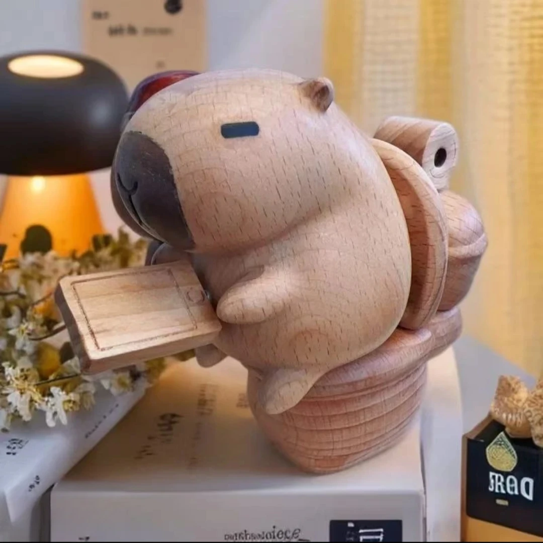 轻木集-卡皮巴拉创意摆件