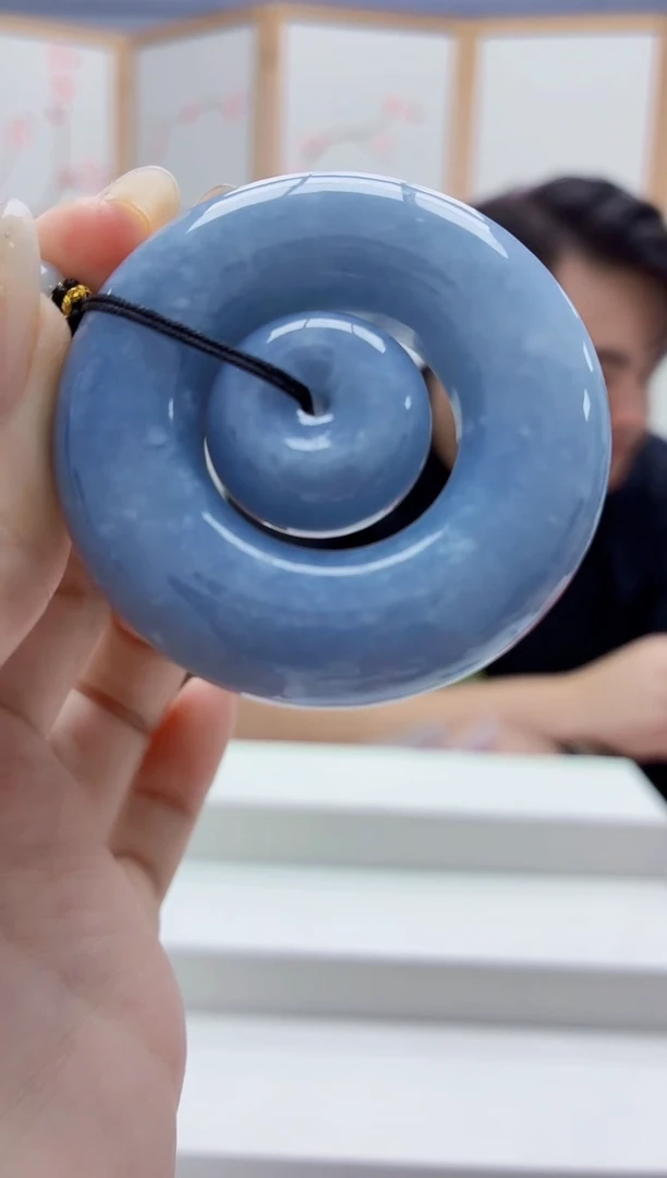 未镶嵌定制翡翠5060jw-毛货挂件85