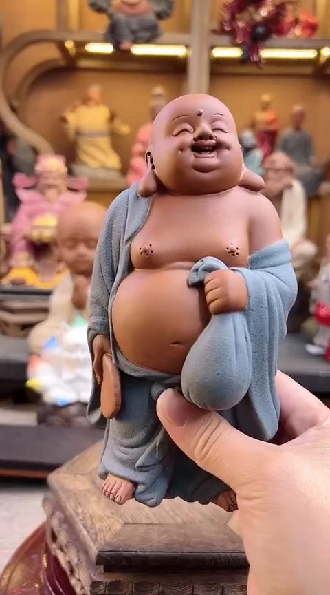 紫砂茶宠器闵茶宠摆件