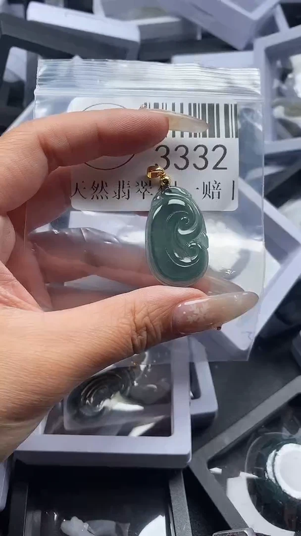 颈饰未镶嵌翡翠3332