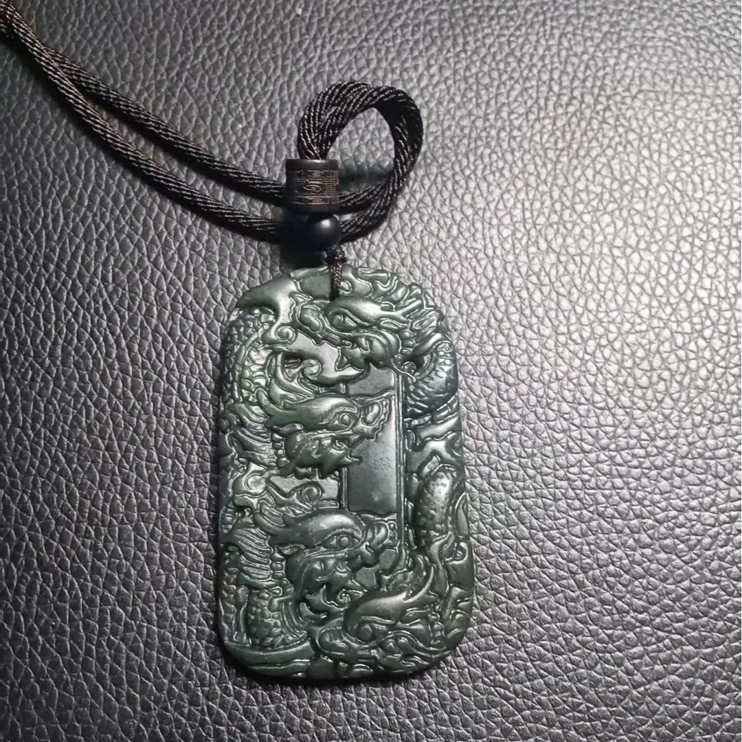 非金属珐琅吊坠 九龙护主吊坠