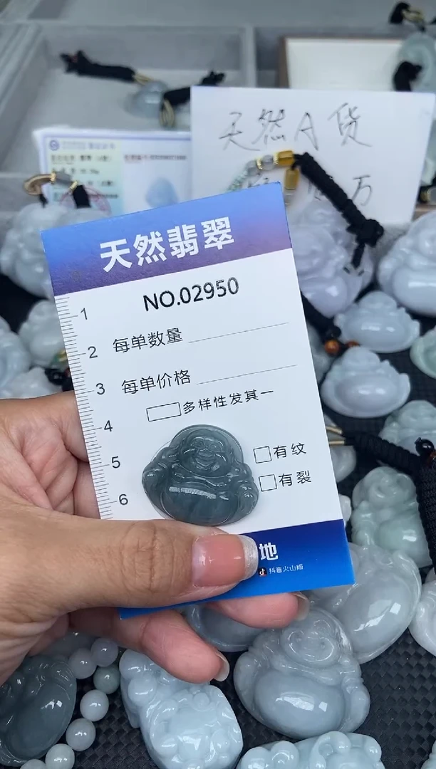 颈饰未镶嵌翡翠纯天然A货翡翠2950