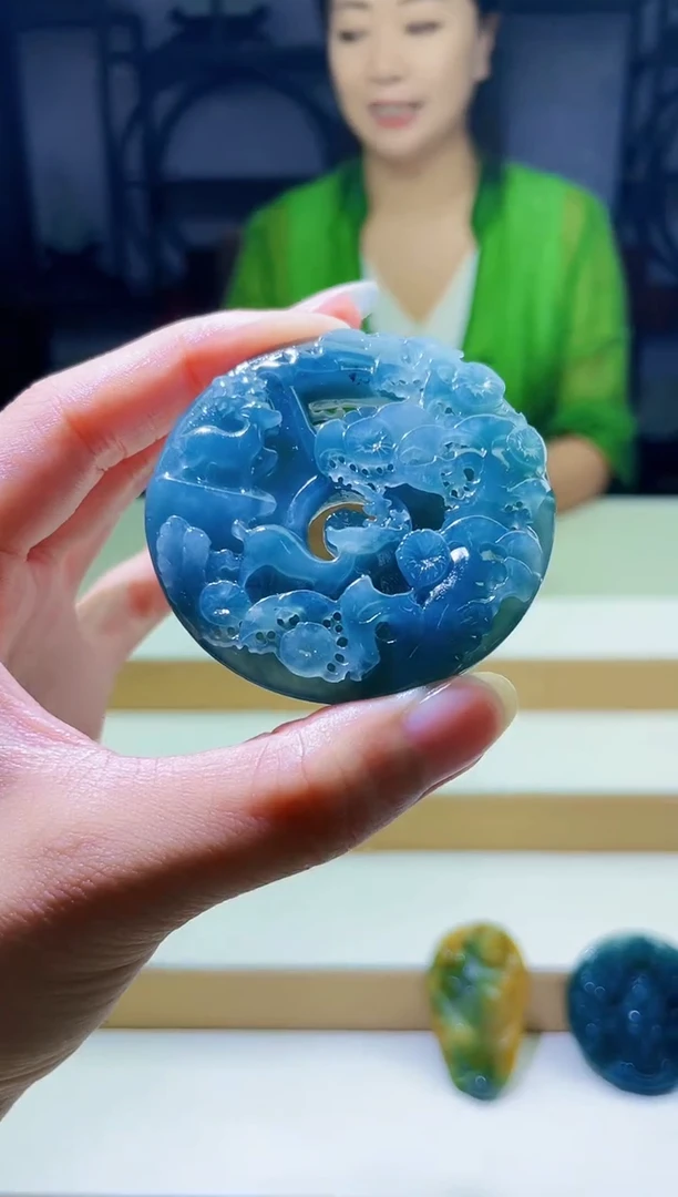 未镶嵌定制翡翠毛货08270159（拍一发一）