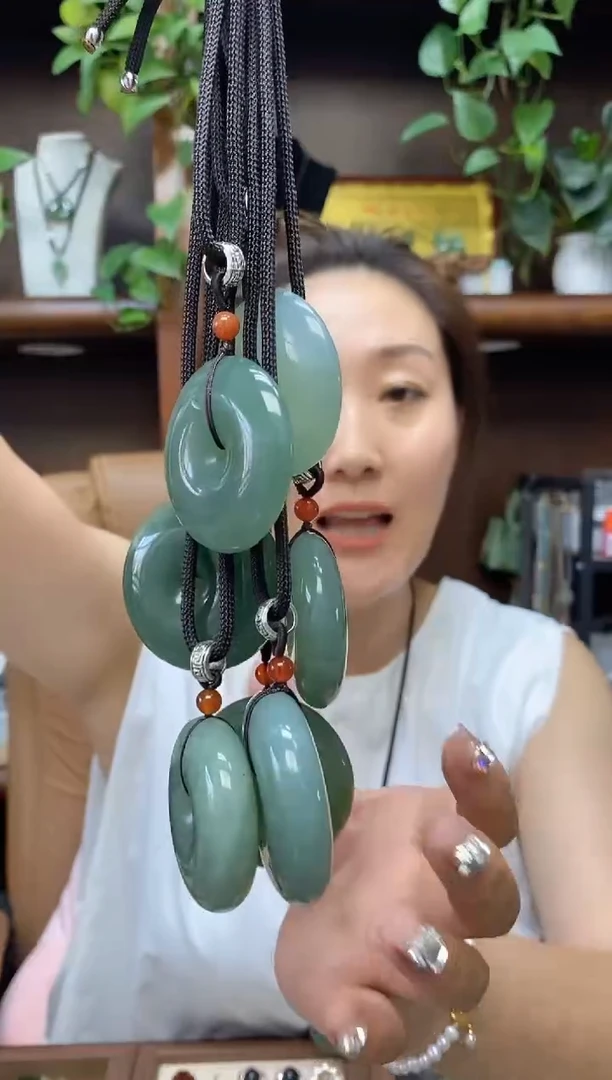 未镶嵌岫玉吊坠·多样性发货其中发一